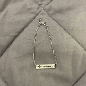 Florida State Women's Silver Bracelet